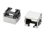 RJ45-8P8C SMD Jack Horizontal,Mid Mount with Shielded